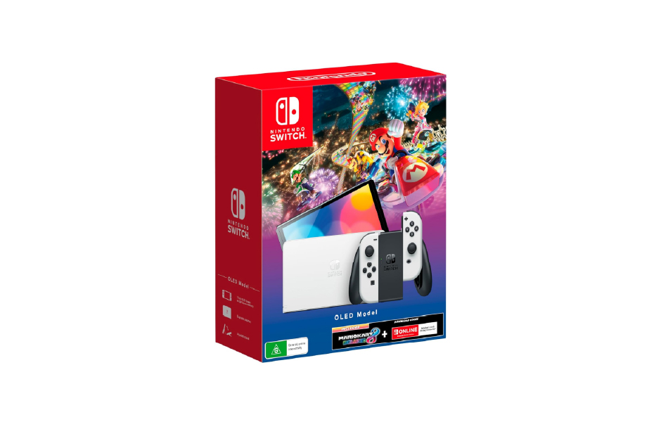 Nintendo Switch OLED Mario Kart 8 Bundle (SG)